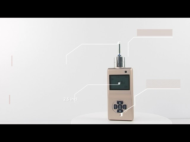 China ES20B portable gas detector for NO2 , 0-20ppm, with sound light vibration alarm system à vendre